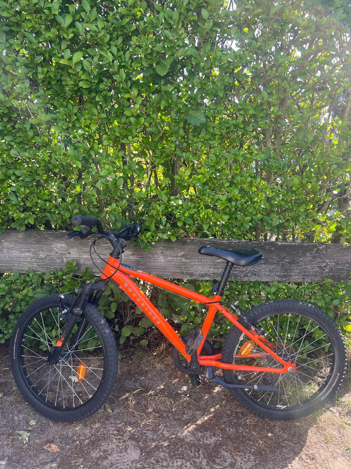 Rockrider kinderfiets, Fietsen en Brommers, Ophalen, Gebruikt, Velgrem, 20 inch of meer