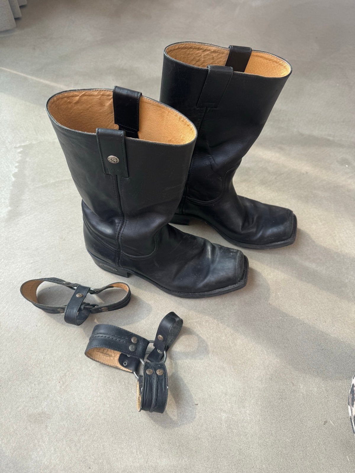 Sendra zwarte laarzen - Maat 45, Kleding | Heren, Schoenen, Ophalen of Verzenden, Gedragen, Zwart, Boots