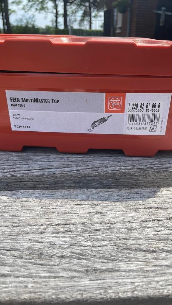 Fein multimaster top, Ophalen of Verzenden, Gebruikt