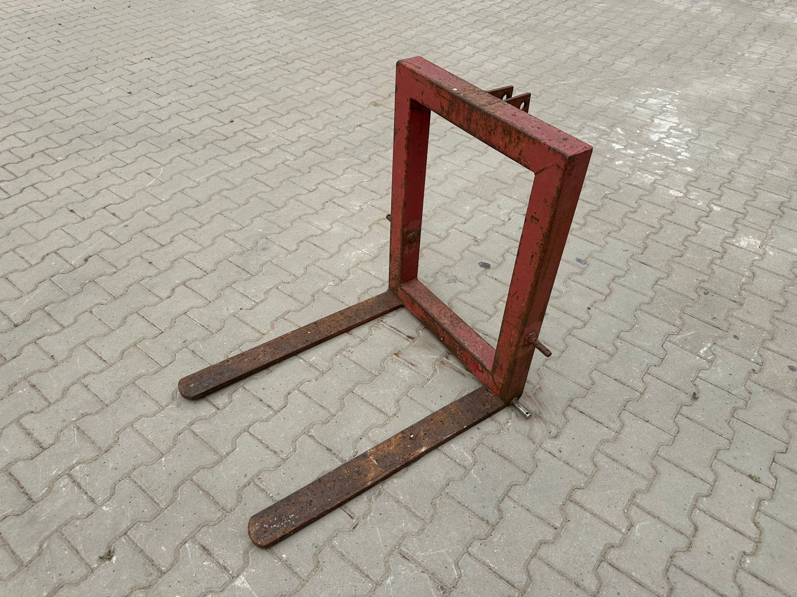 Pallet lepels voor minitrekker, Ophalen, Zo goed als nieuw