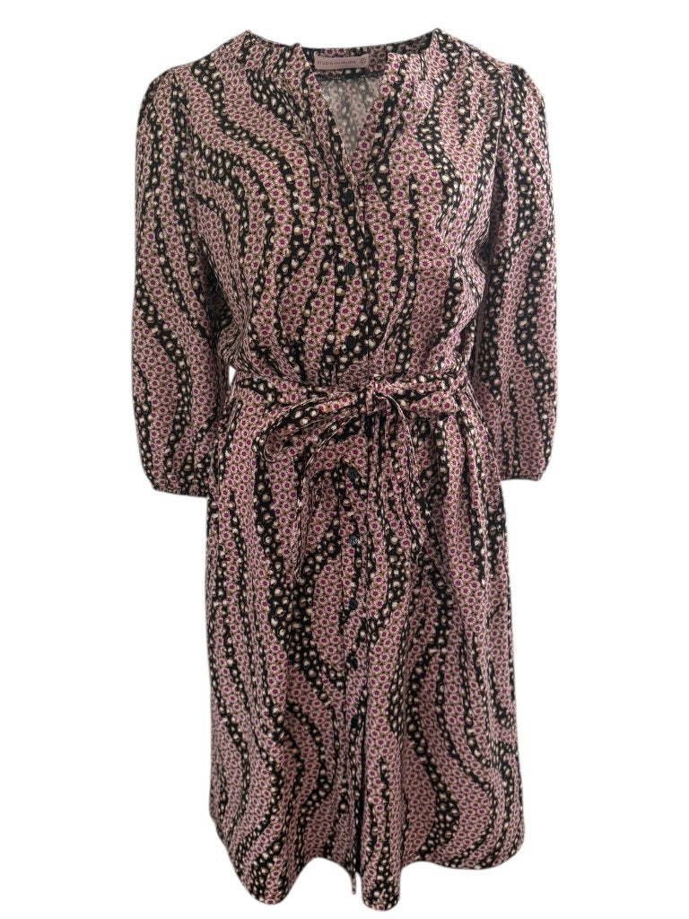 Studio Anneloes jurk XL, Kleding | Dames, Jurken, Zo goed als nieuw, Maat 46/48 (XL) of groter, Blauw, Onder de knie, Verzenden