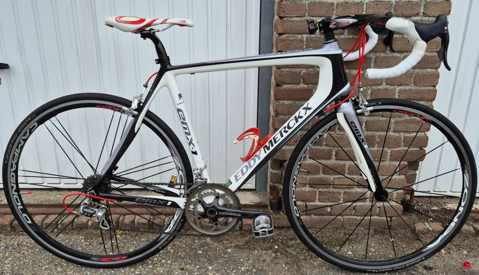 te koop eddy merckx racefiets in super nette staat, Fietsen en Brommers, 28 inch, Gebruikt, Carbon, Velgrem