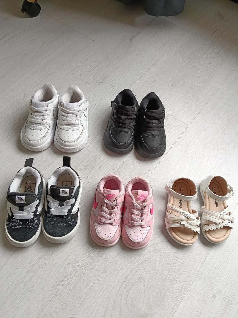 Kinderschoenen: Nike, Vans & Sandalen - Diverse Maten, Kinderen en Baby's, Kinderkleding | Schoenen en Sokken, Ophalen, Gebruikt
