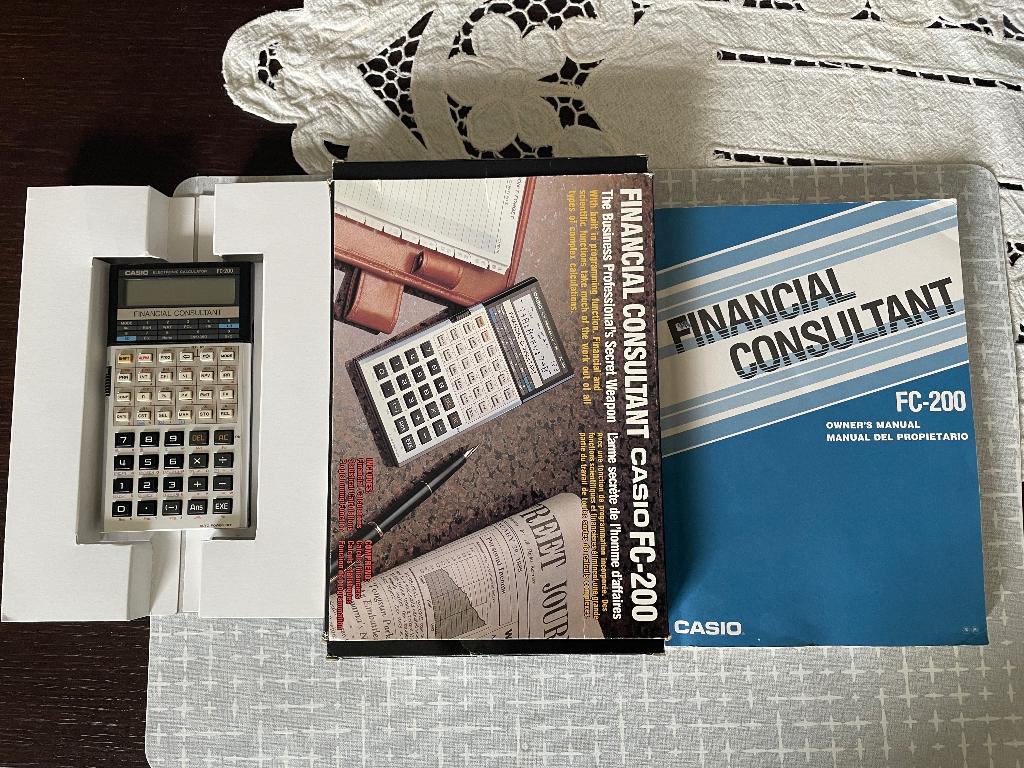 Casio fc 200 made in japan vintage, Ophalen of Verzenden, Zo goed als nieuw