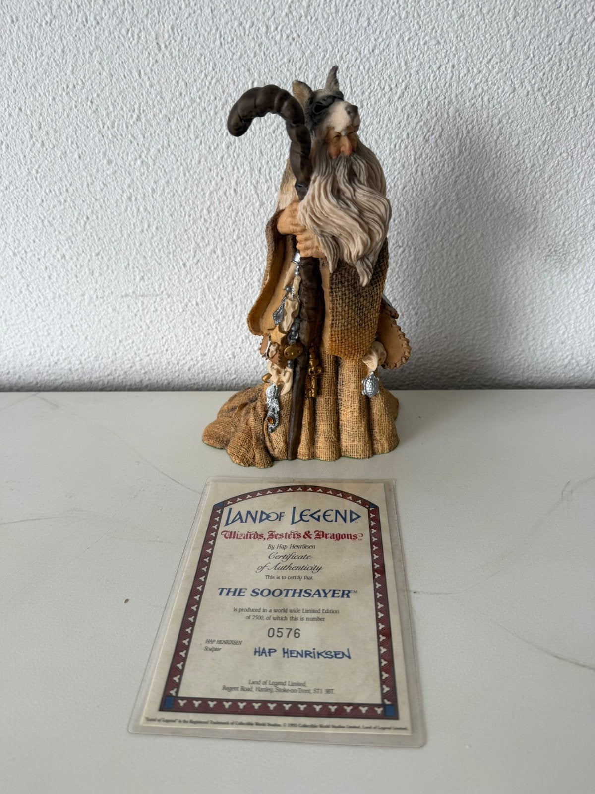 Wizards & Dragons: The soothsayer, Ophalen, Zo goed als nieuw