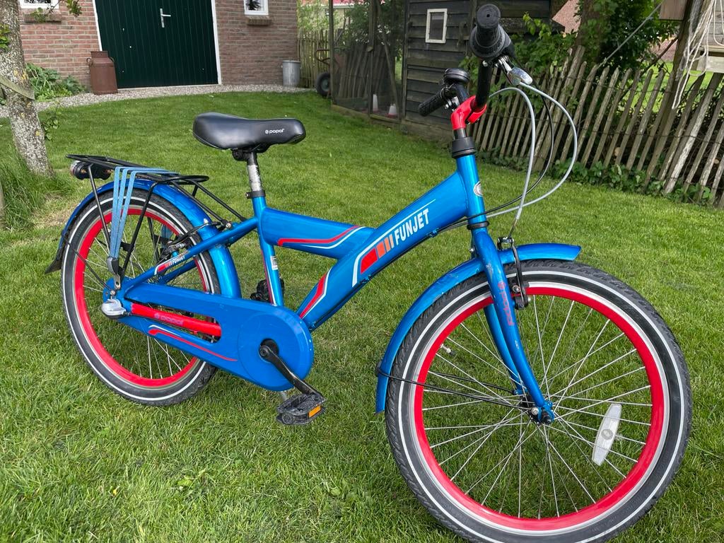 Popal Funjet jongensfiets 22 inch, framemaat 34cm, Fietsen en Brommers, Fietsen | Jongens, Ophalen