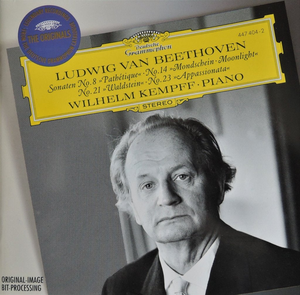 Beethoven / Klaviersonaten - Kempff - Deutsche Grammophon, Kamermuziek, Ophalen of Verzenden, Zo goed als nieuw, Classicisme