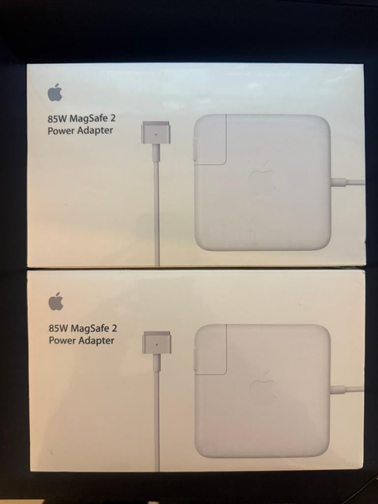 Apple 85W MagSafe 2 Oplader MacBook, Computers en Software, Laptop-opladers, Ophalen, Nieuw