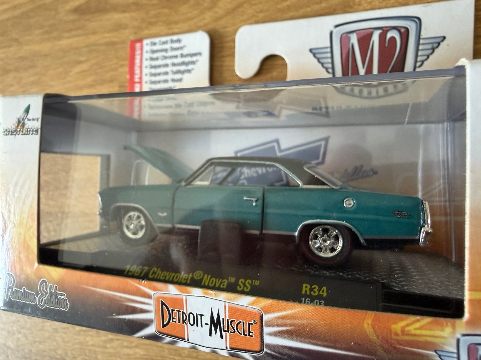 M2 Machines 1967 Chevrolet Nova SS - Limited Edition, Verzenden, Nieuw, Auto