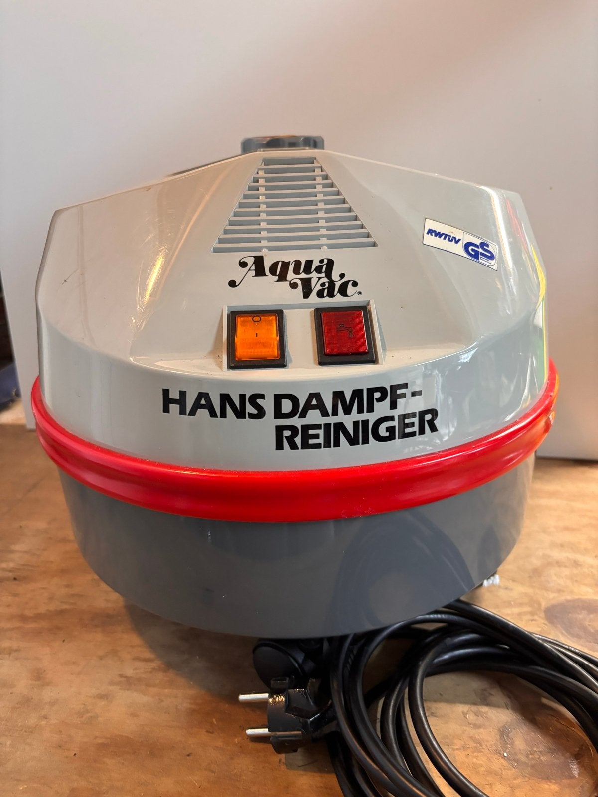 Aqua Vac Hans Dampf-Reiniger - Stoomreiniger, Ophalen, Gebruikt, Stoomreiniger, Reservoir