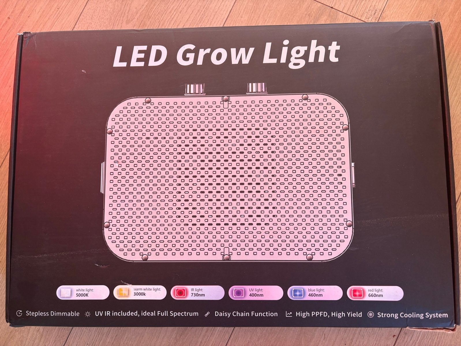 Nieuwe LED Kweeklamp voor optimale plantengroei, Tuin en Terras, Kweekspullen, Ophalen, Nieuw, Kweeklamp
