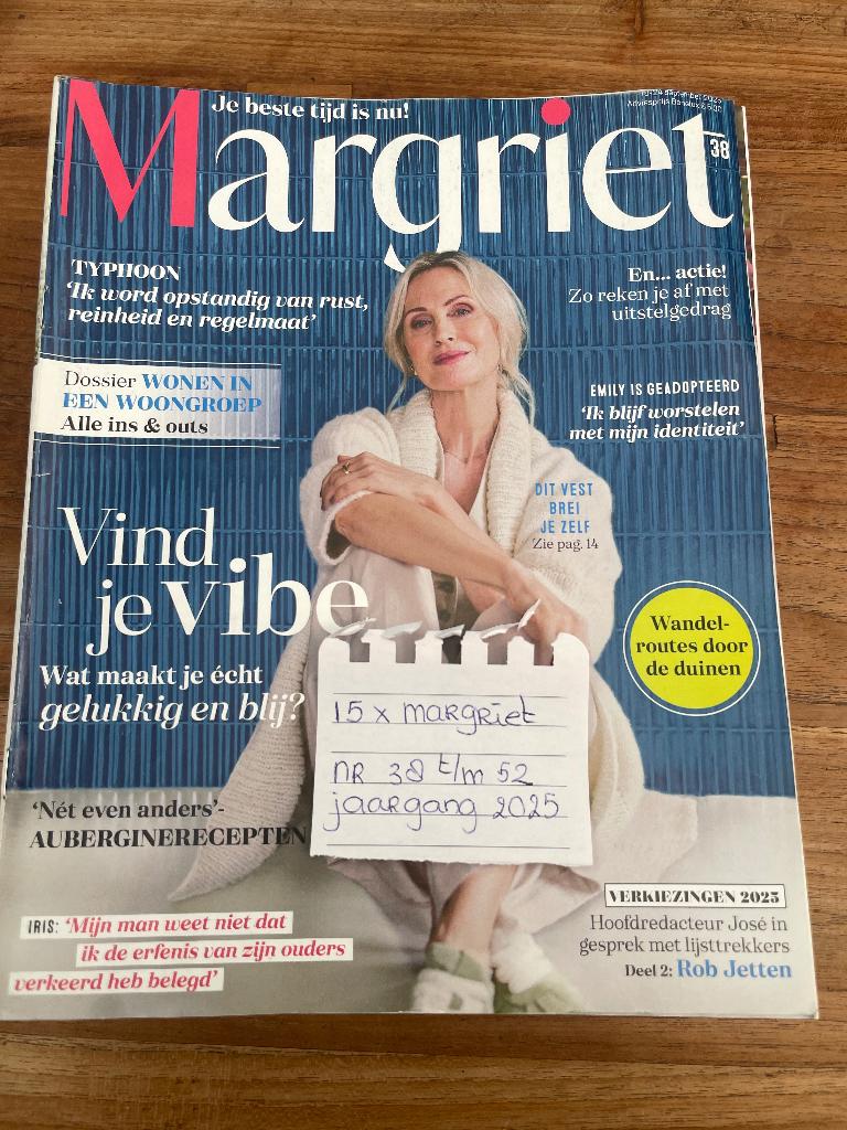 Tijdschriften Margriet 2025, Boeken, Tijdschriften en Kranten, Ophalen of Verzenden, Zo goed als nieuw, Damesbladen
