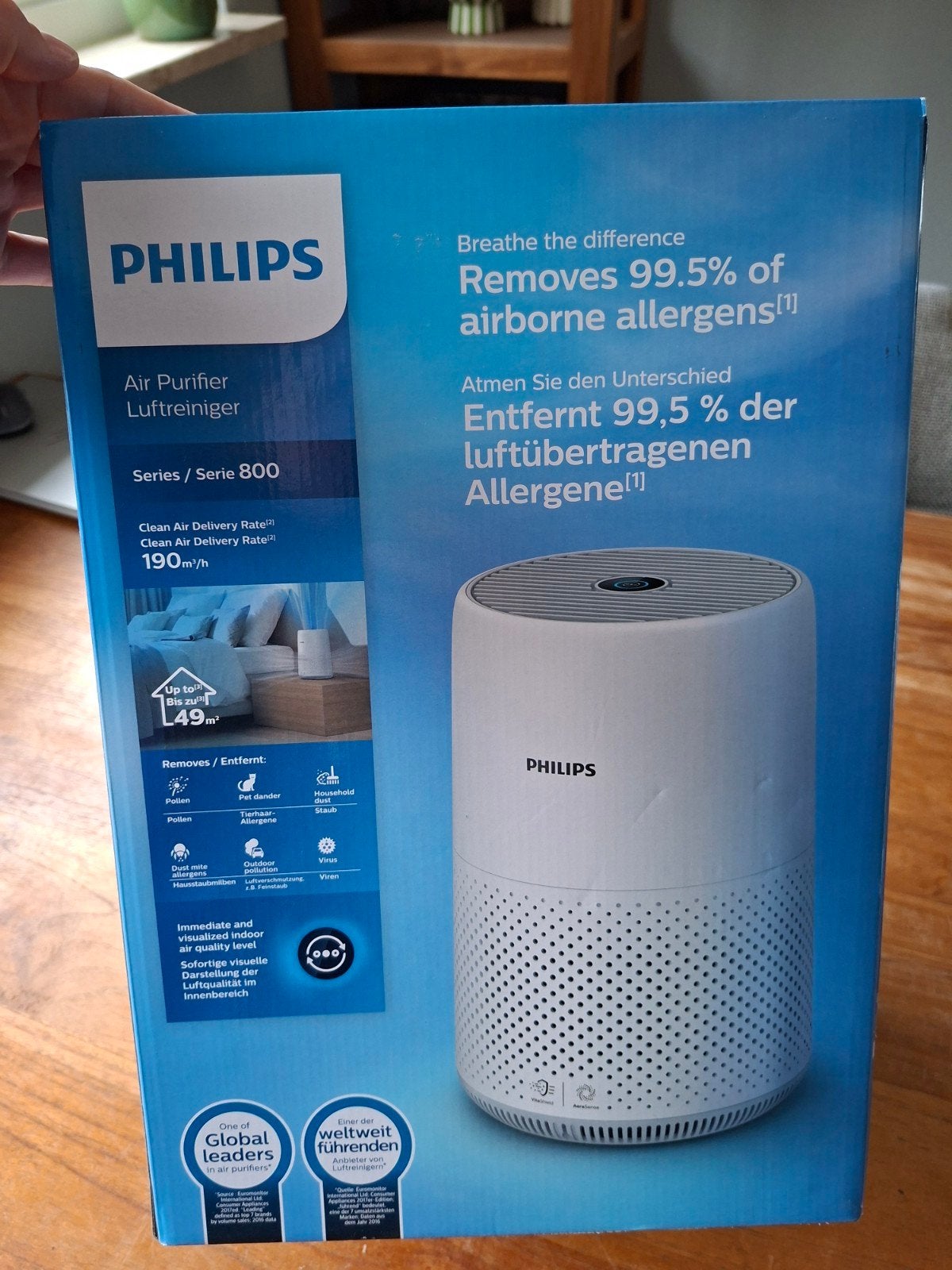Philips Luchtreiniger Series 800 (AC0819/10), Ophalen of Verzenden, Luchtreiniger