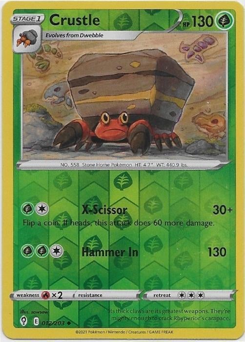 Evolving Skies,  Crustle [reverse] 12/203, Verzenden, Nieuw, Losse kaart