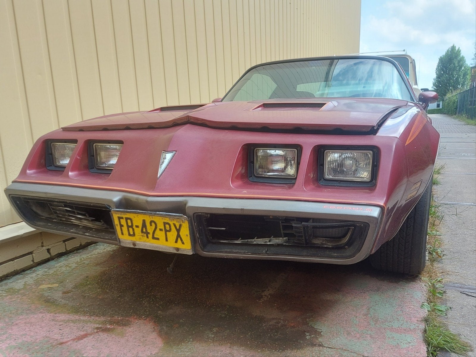 Zeldzame Schuurvondst: 1979 Pontiac Firebird Formula (1e Eig, Automaat, 8 cilinders, Firebird, Rood