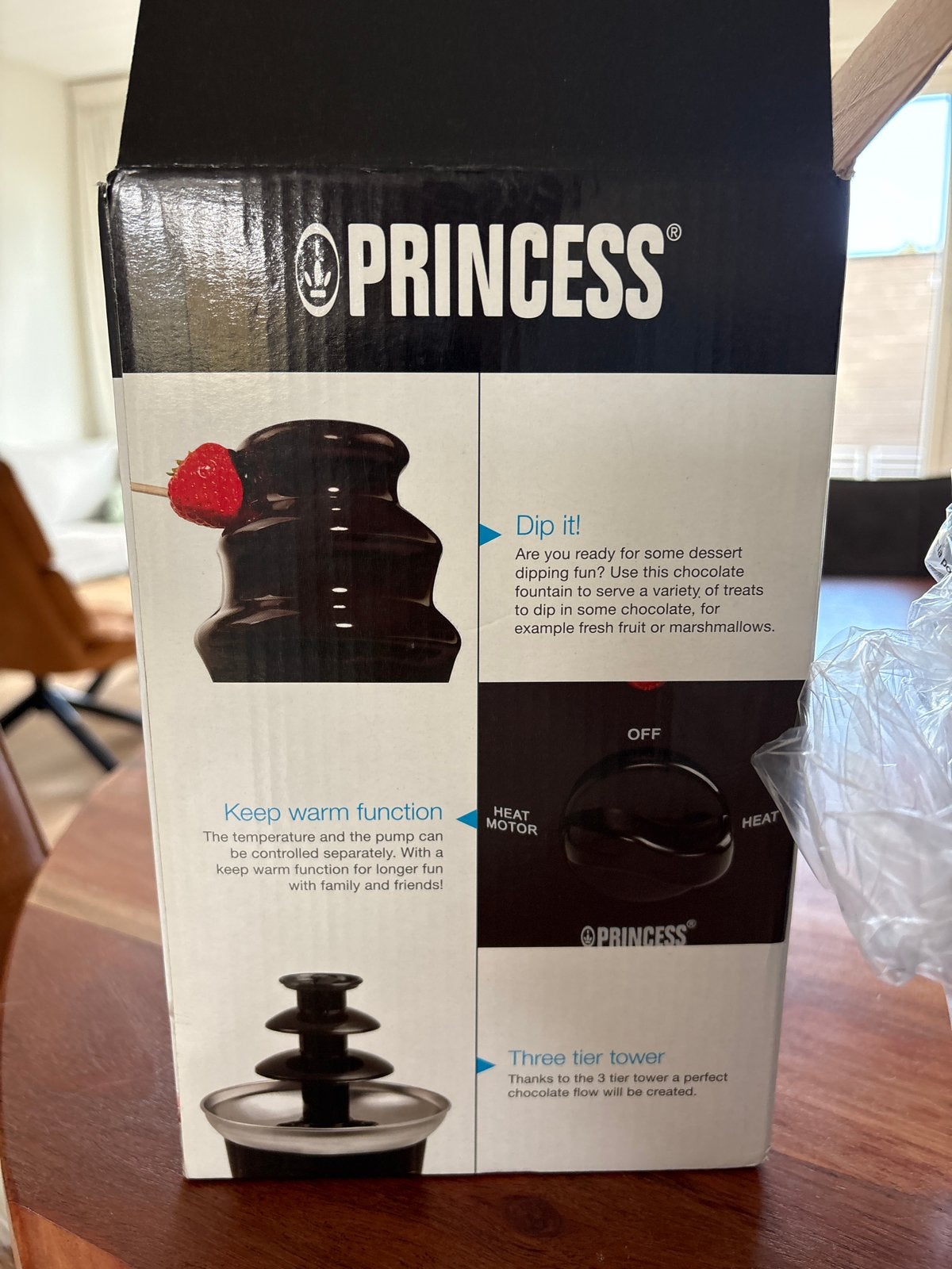 Princess Chocoladefontein - Nieuw in doos, Ophalen of Verzenden, Nieuw