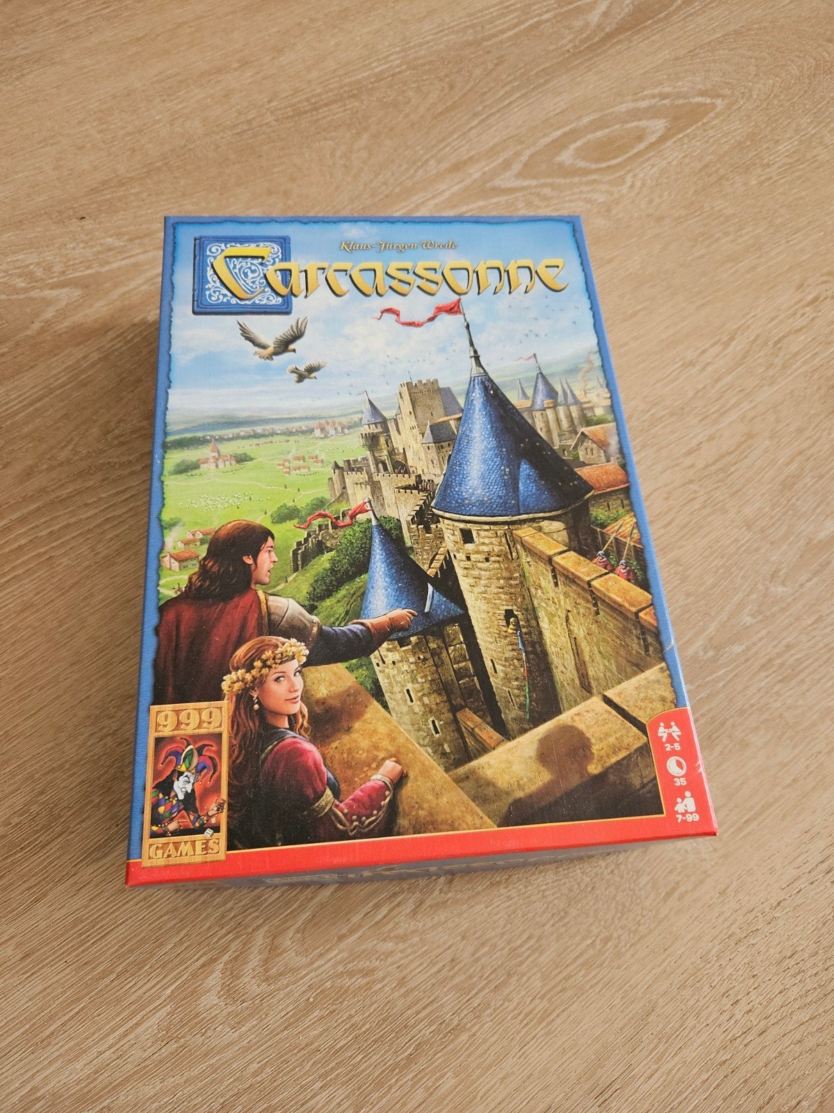 Carcassonne Bordspel - Zo goed als nieuw, Een of twee spelers, Ophalen of Verzenden, Zo goed als nieuw, 999 Games