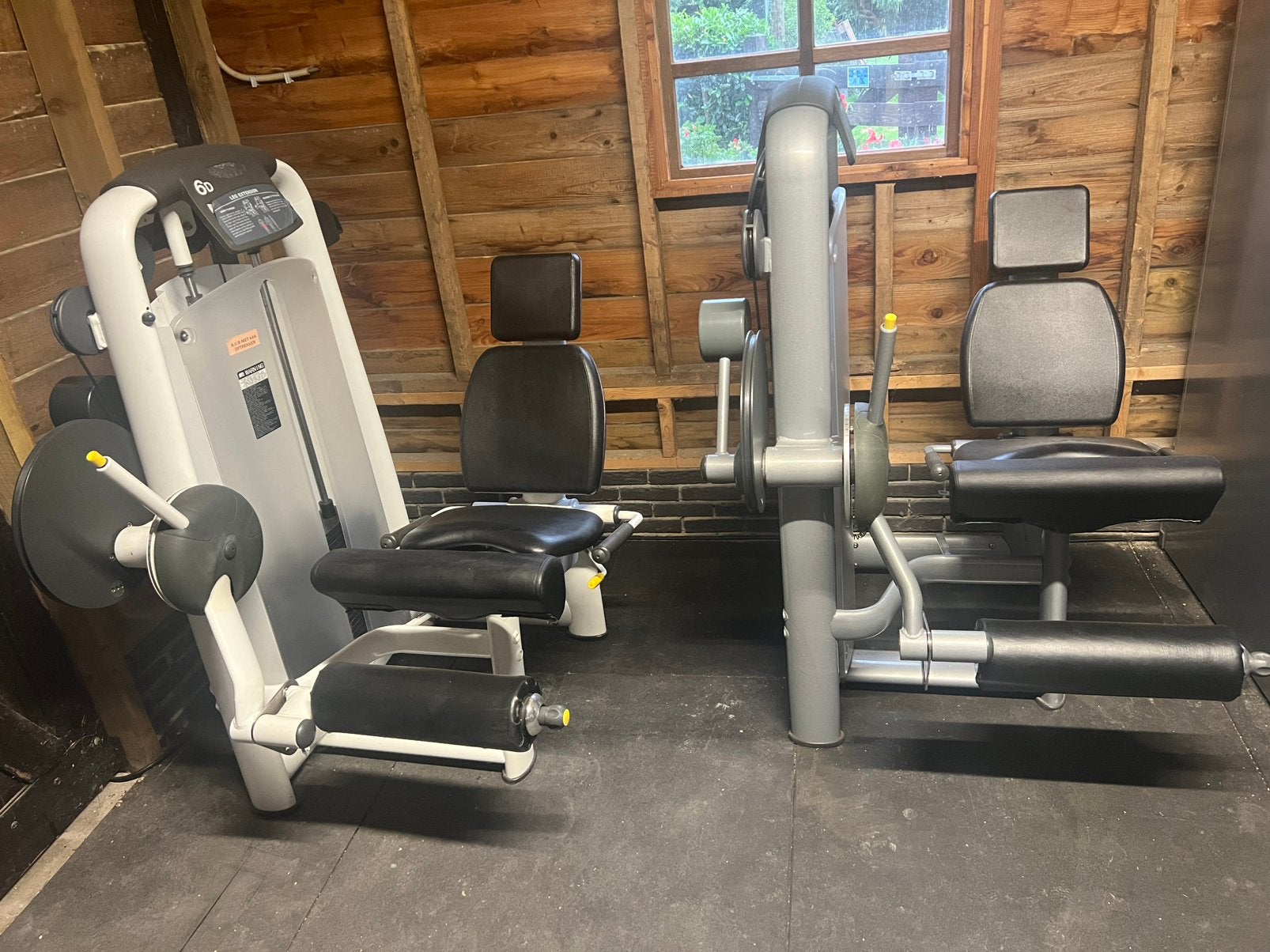 Technogym leg extensions (5 stuks), Sport en Fitness, Fitnessmaterialen, Zo goed als nieuw, Ophalen