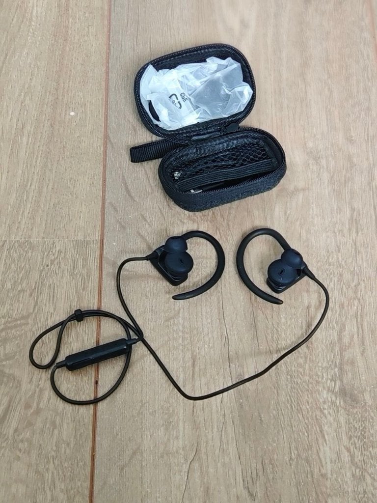 Teufel AIRY SPORTS Bluetooth sport oordopjes zwart, Overige merken, In-ear, Ophalen of Verzenden, Zo goed als nieuw