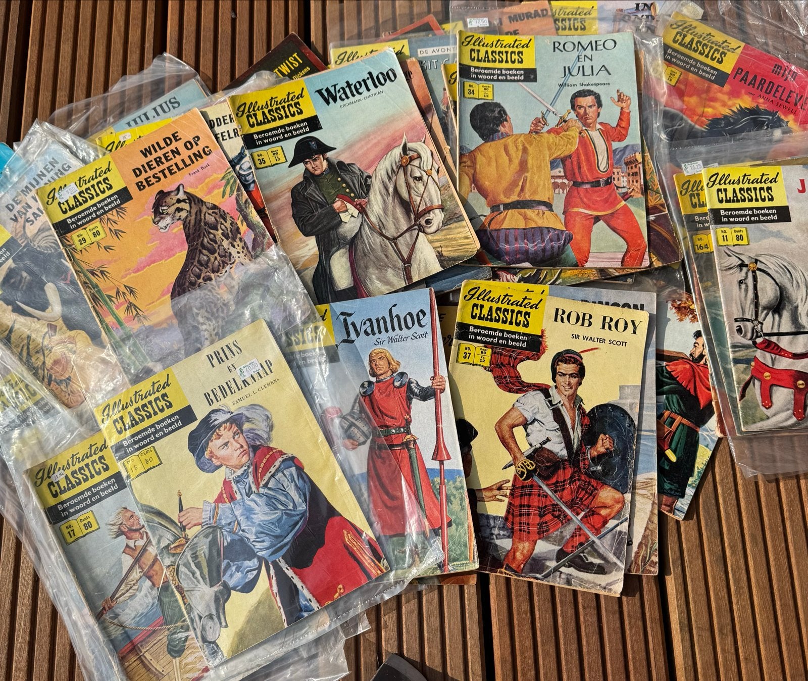 Illustrated Classics stripboeken 1e druk 37 stuks, Boeken, Meerdere stripboeken, Ophalen of Verzenden, Gelezen