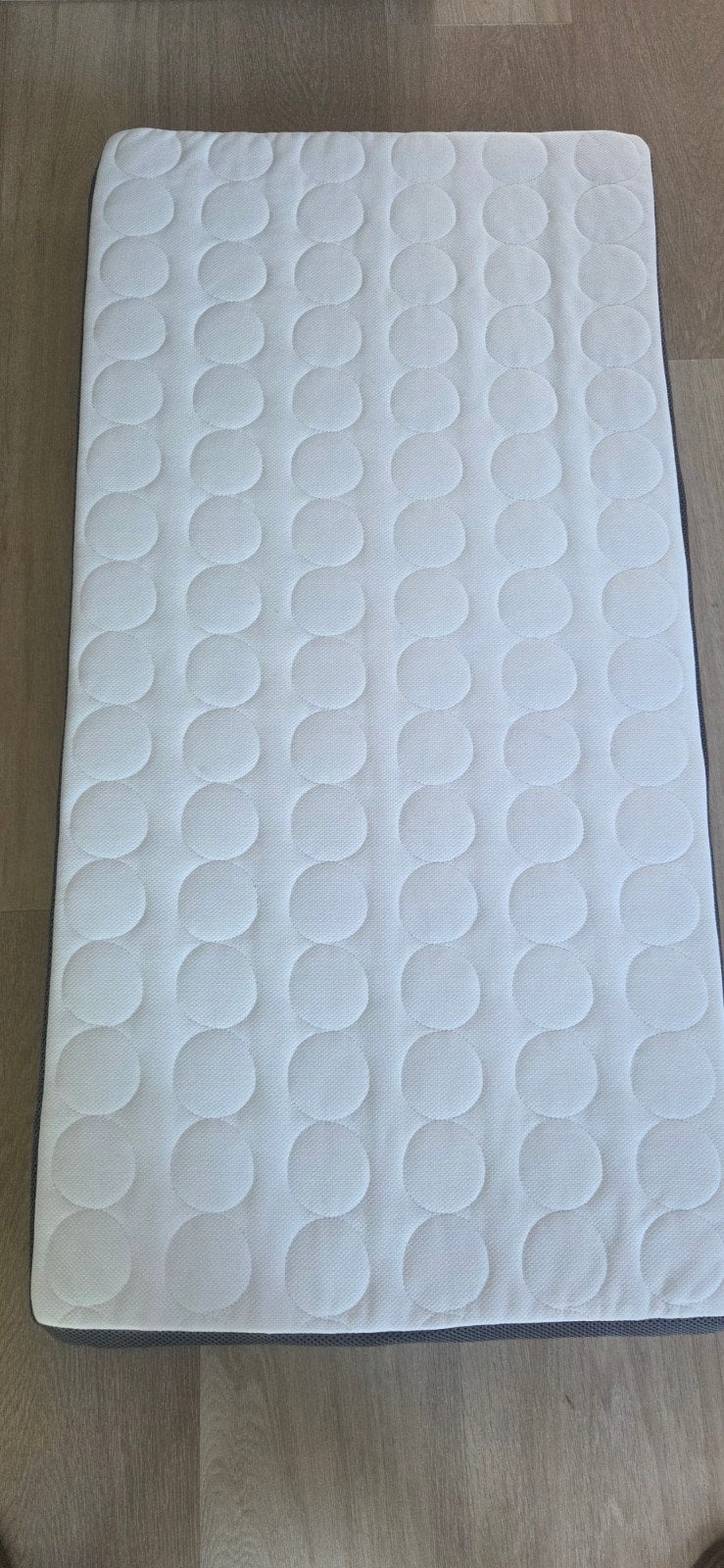 HIMLAVALV 3D matras 60x120x10 cm, Kinderen en Baby's, Ophalen, Jongetje of Meisje, Wit, Zo goed als nieuw