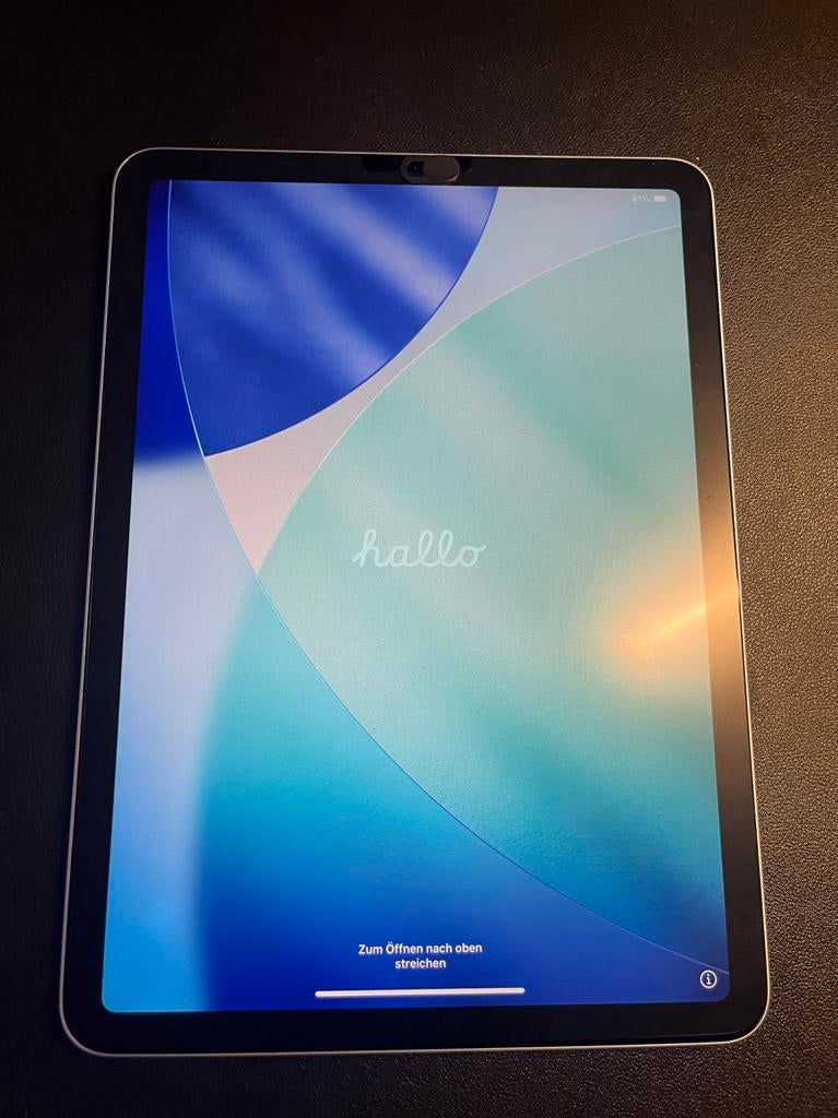 Apple iPad Air (4e gen) Sky Blue met Apple Pencil en Meer, 10 inch, Apple iPad Air, Zo goed als nieuw, 64 GB