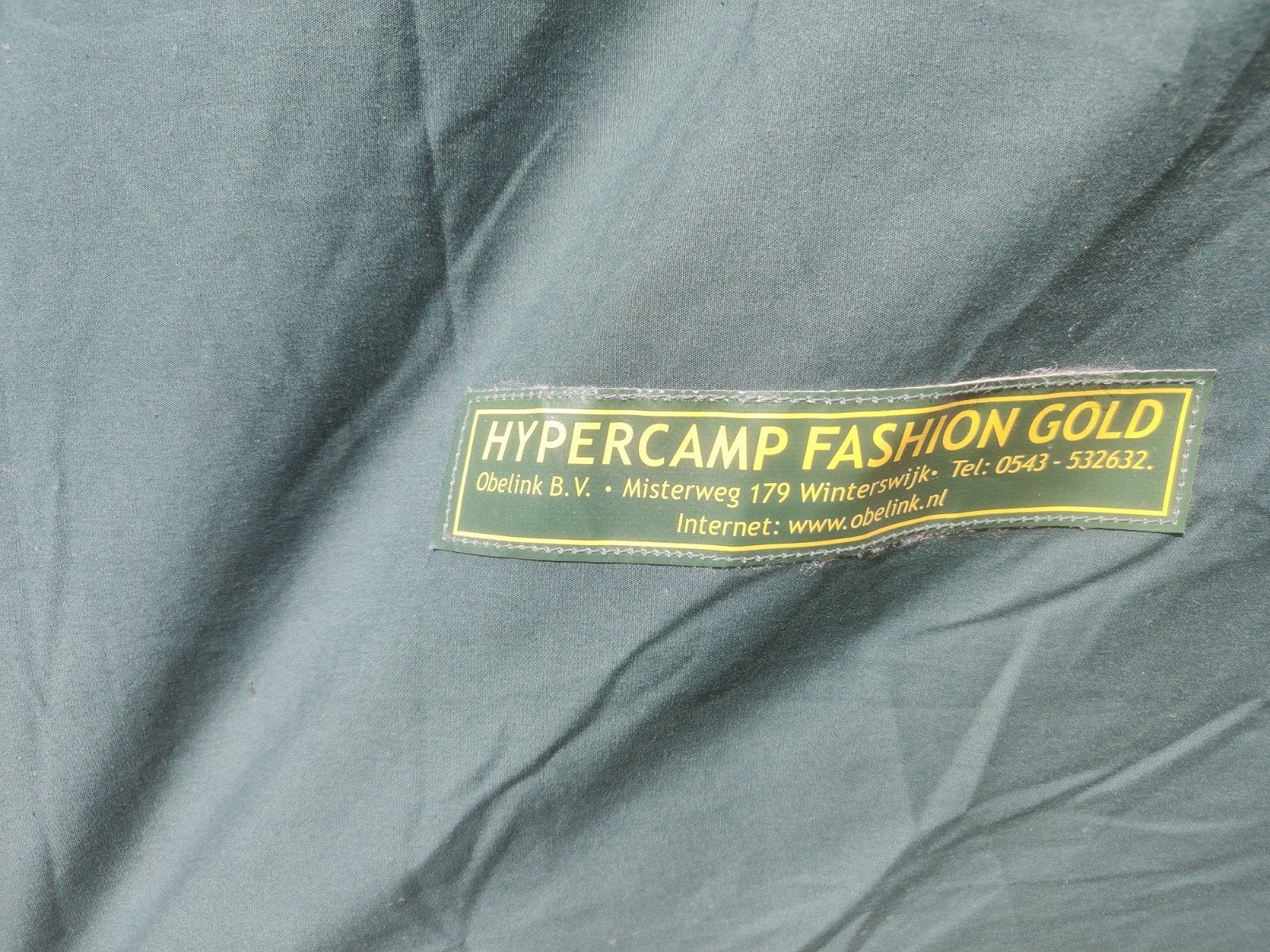 Hypercamp Fashion Gold tunneltent - 4 persoons, Ophalen, Gebruikt