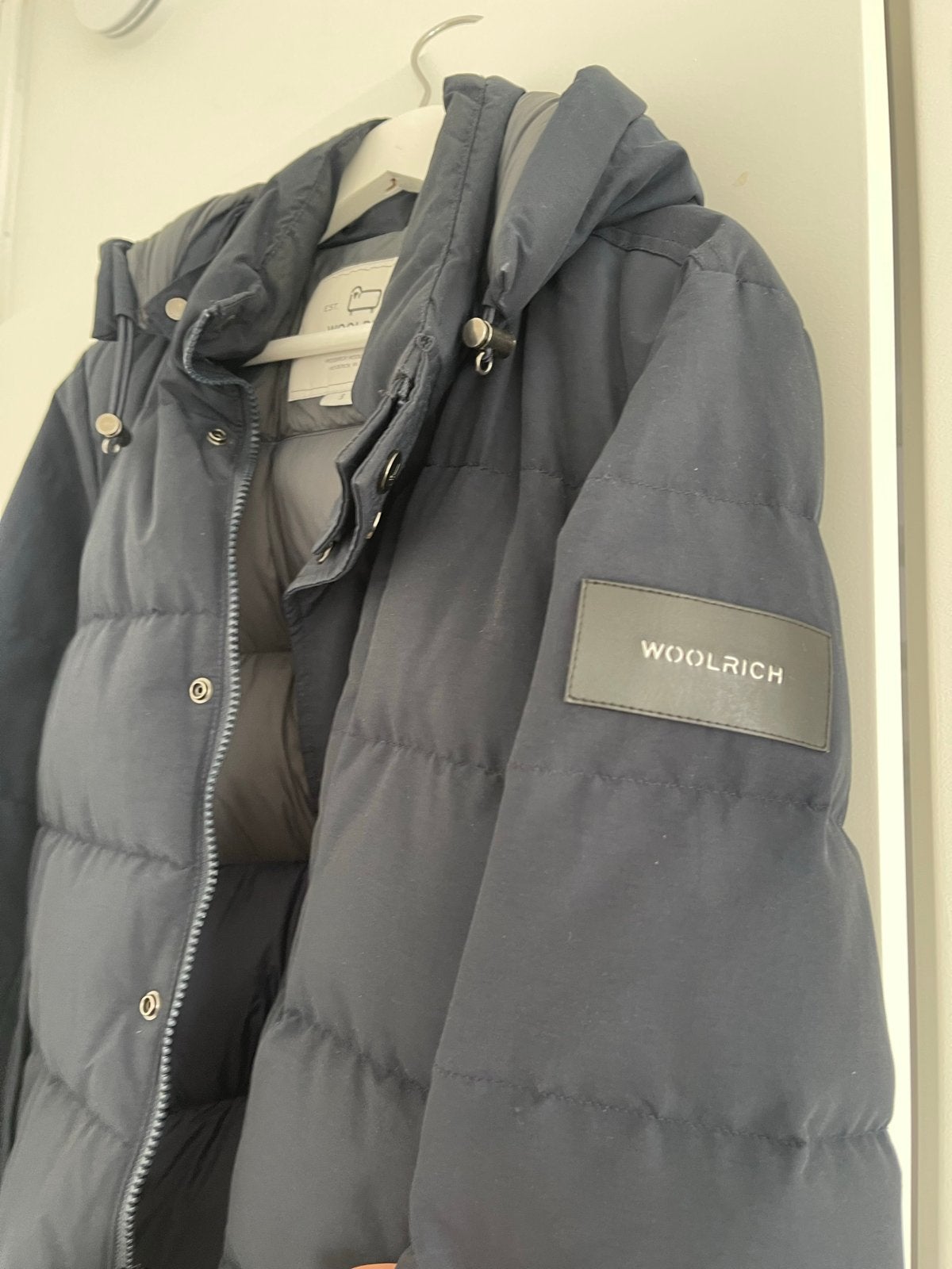 Woolrich winterjas maat s zo goed als nieuw, Kleding | Heren, Jassen | Winter, Ophalen of Verzenden, Zo goed als nieuw, Maat 46 (S) of kleiner