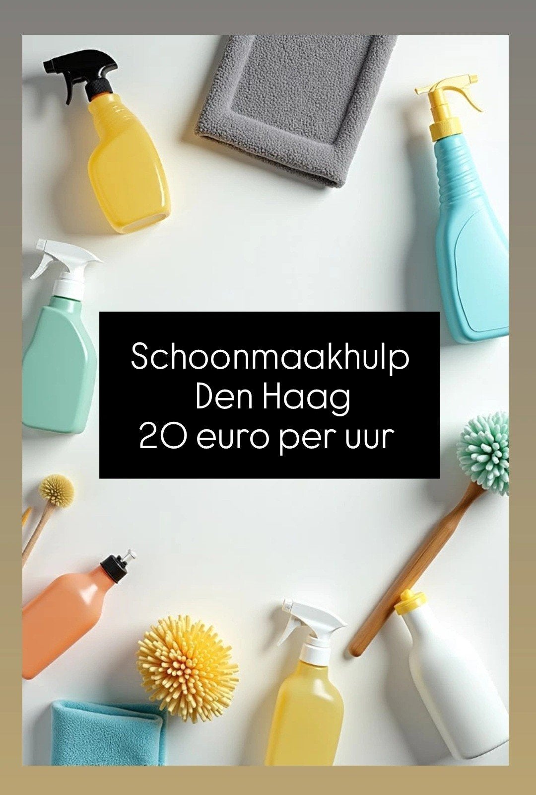 Schoonmaak hulp den haag 20 per uur, Ophalen of Verzenden