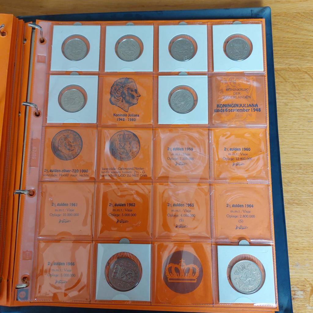 Verzameling Nederlandse Guldens en Centen Koningin Juliana, Postzegels en Munten, Munten | Nederland, Ophalen of Verzenden