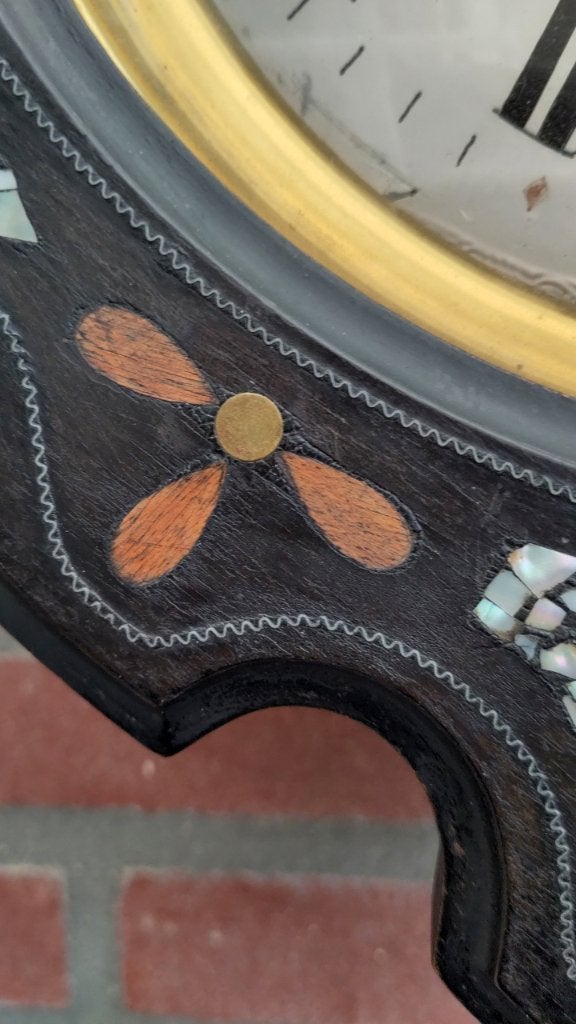 Oeil de Boeuf klok, Antiek en Kunst, Ophalen