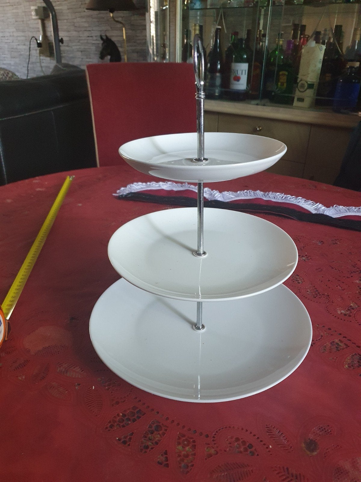 Leuk voor op tafel met lekkernijen er op, Ophalen