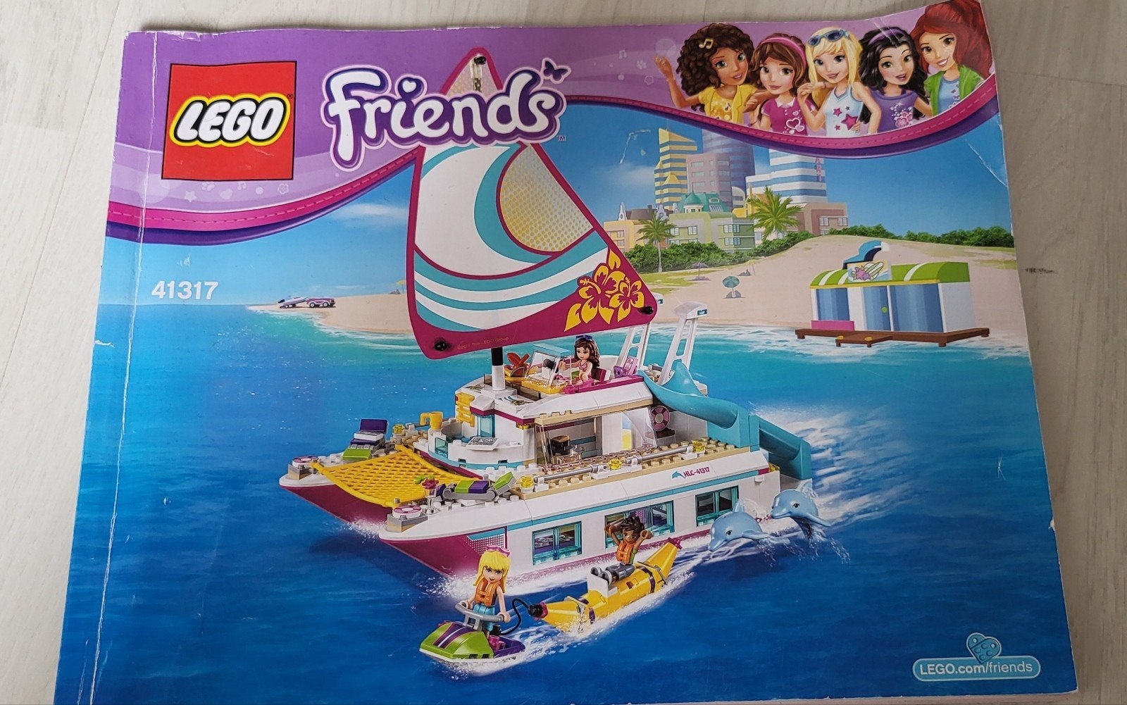 LEGO Friends catamaran 41317, Inclusief instructies, Gebruikt, Lego, Friends
