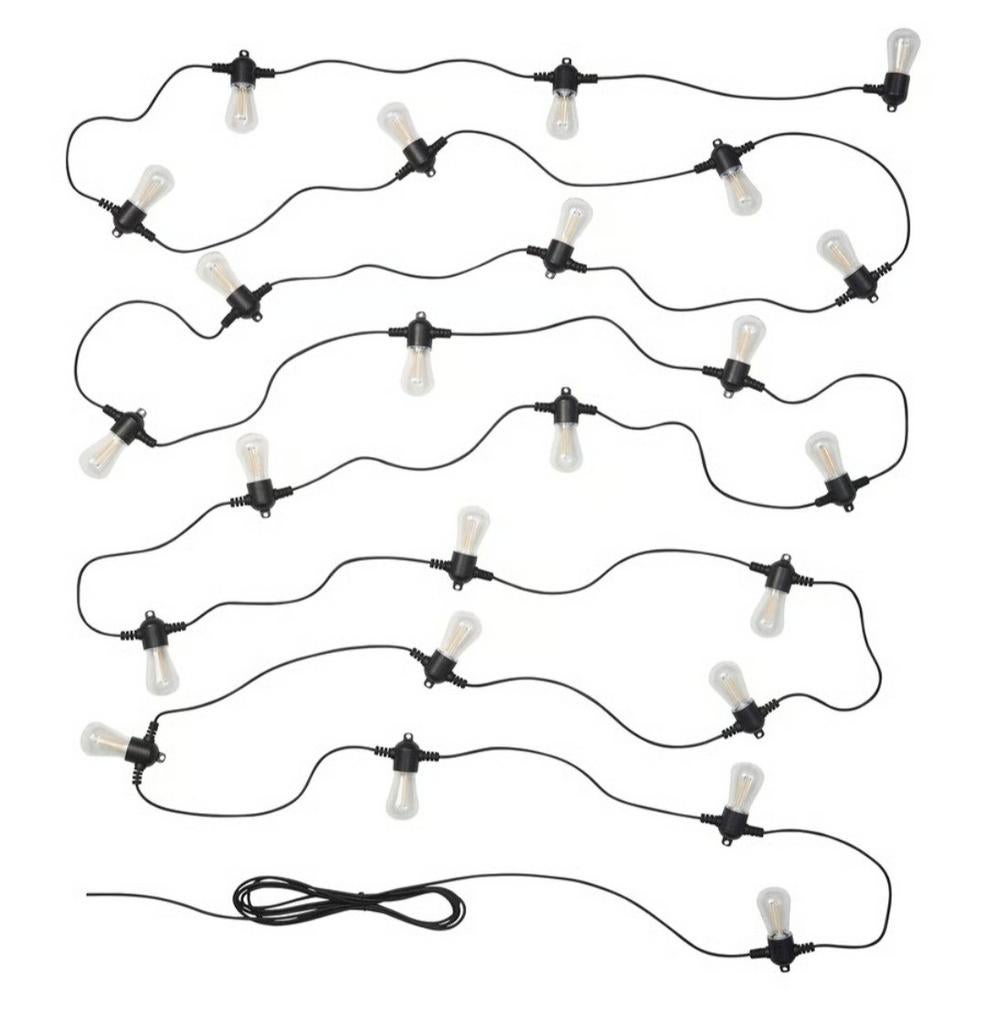 Gardjärn IKEA, Led-lichtsnoer 24 lampjes, buiten, Kunststof, Minder dan 50 watt, Overige typen, Ophalen of Verzenden