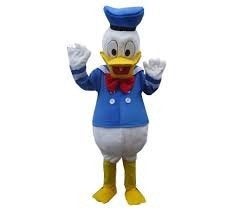 Donald Duck mascotte te huur, Ophalen, Zo goed als nieuw, Verjaardag