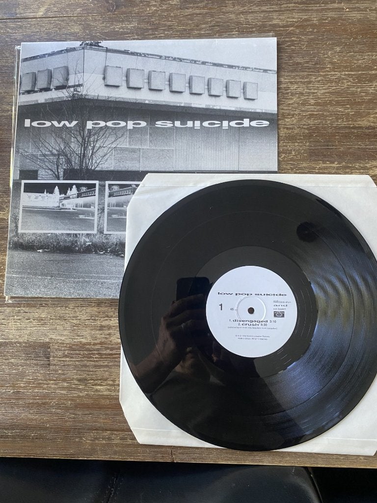 Low Pop Suicide – The Disengagement EP, Ophalen of Verzenden, Zo goed als nieuw, EP, 12 inch