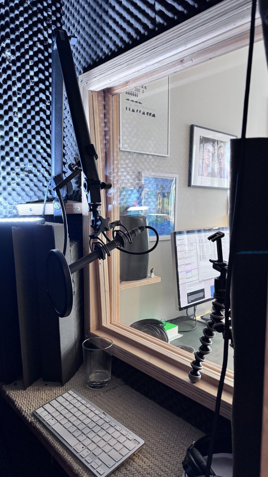 Foto 7 van Geluidsdichte opnamecel / vocal booth