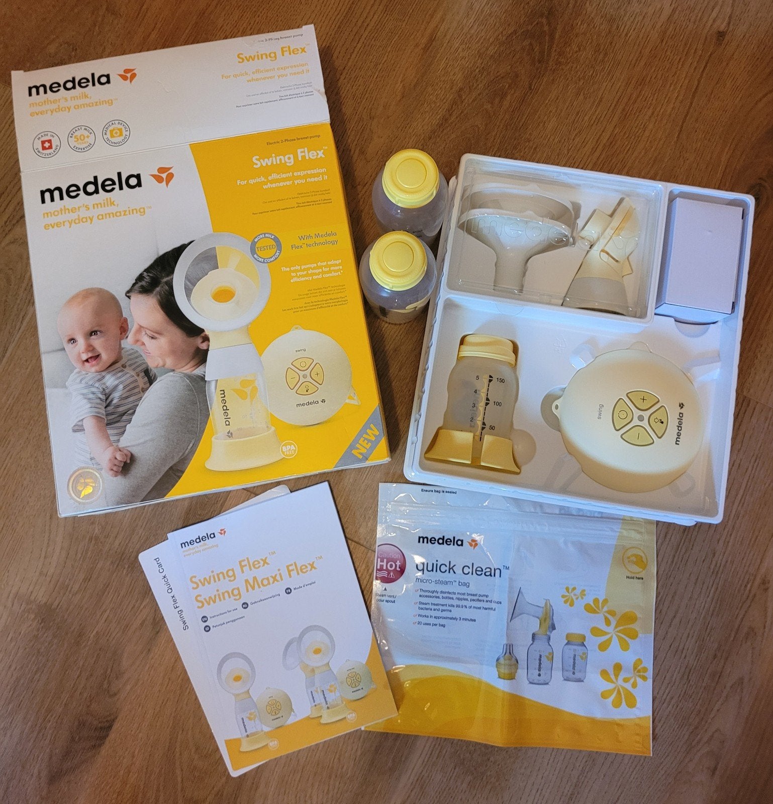 Medela enkele electrische borstkolf met extra's, Kinderen en Baby's, Ophalen, Medela, Borstkolf, Zo goed als nieuw