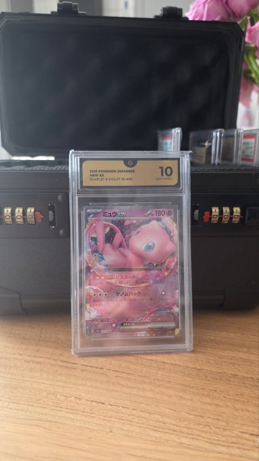 Mew EX 2023 Japanese Pokémon kaart - PSA 10 Gem Mint, Ophalen of Verzenden, Nieuw, Losse kaart