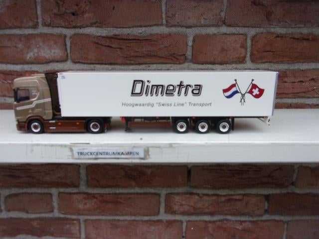 WSI  Scania  S  HIghline  van  Dimetra., Hobby en Vrije tijd, Modelauto's | 1:50, Ophalen of Verzenden, Nieuw, Bus of Vrachtwagen