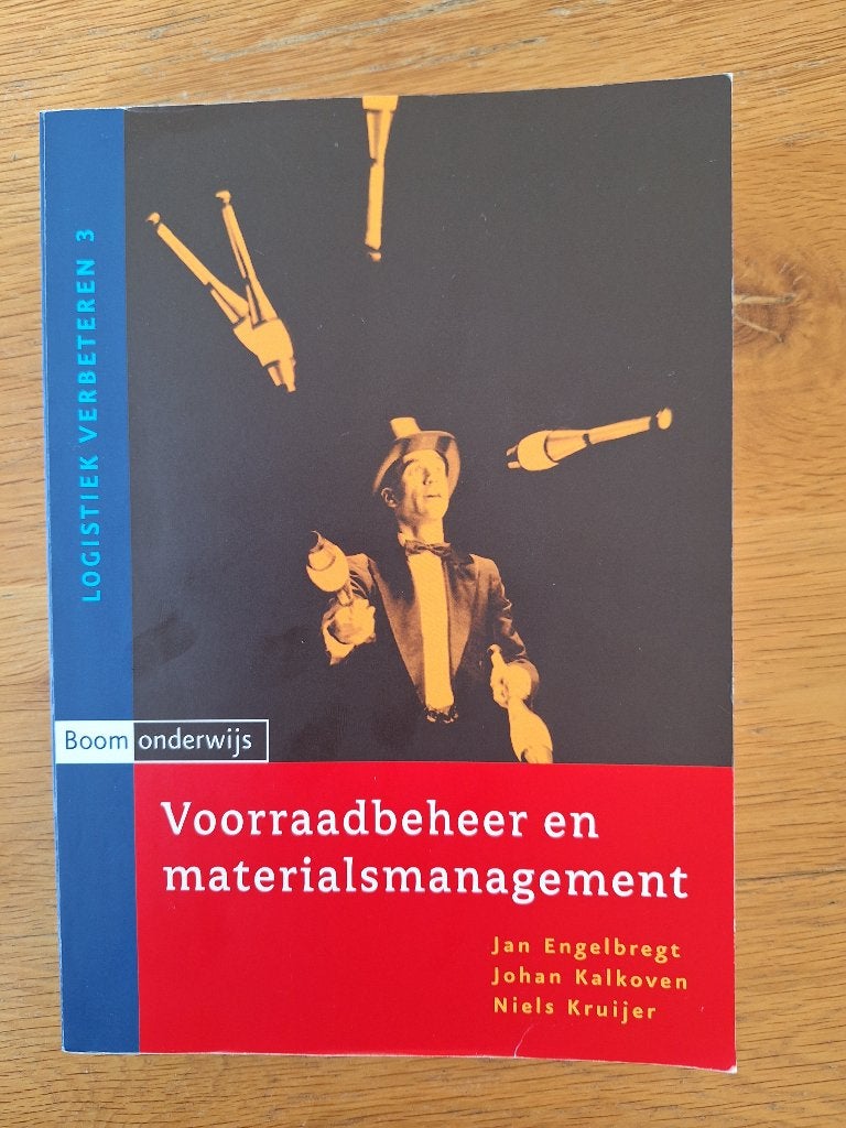 J. Engelbregt - Voorraadbeheer en materialsmanagement, Ophalen of Verzenden, Alpha, Zo goed als nieuw, HBO