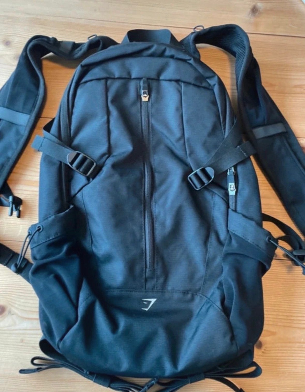 Gymshark Running & Hiking Rugzak - Zwart, 25 tot 40 cm, Nieuw, Ophalen of Verzenden, Trekking