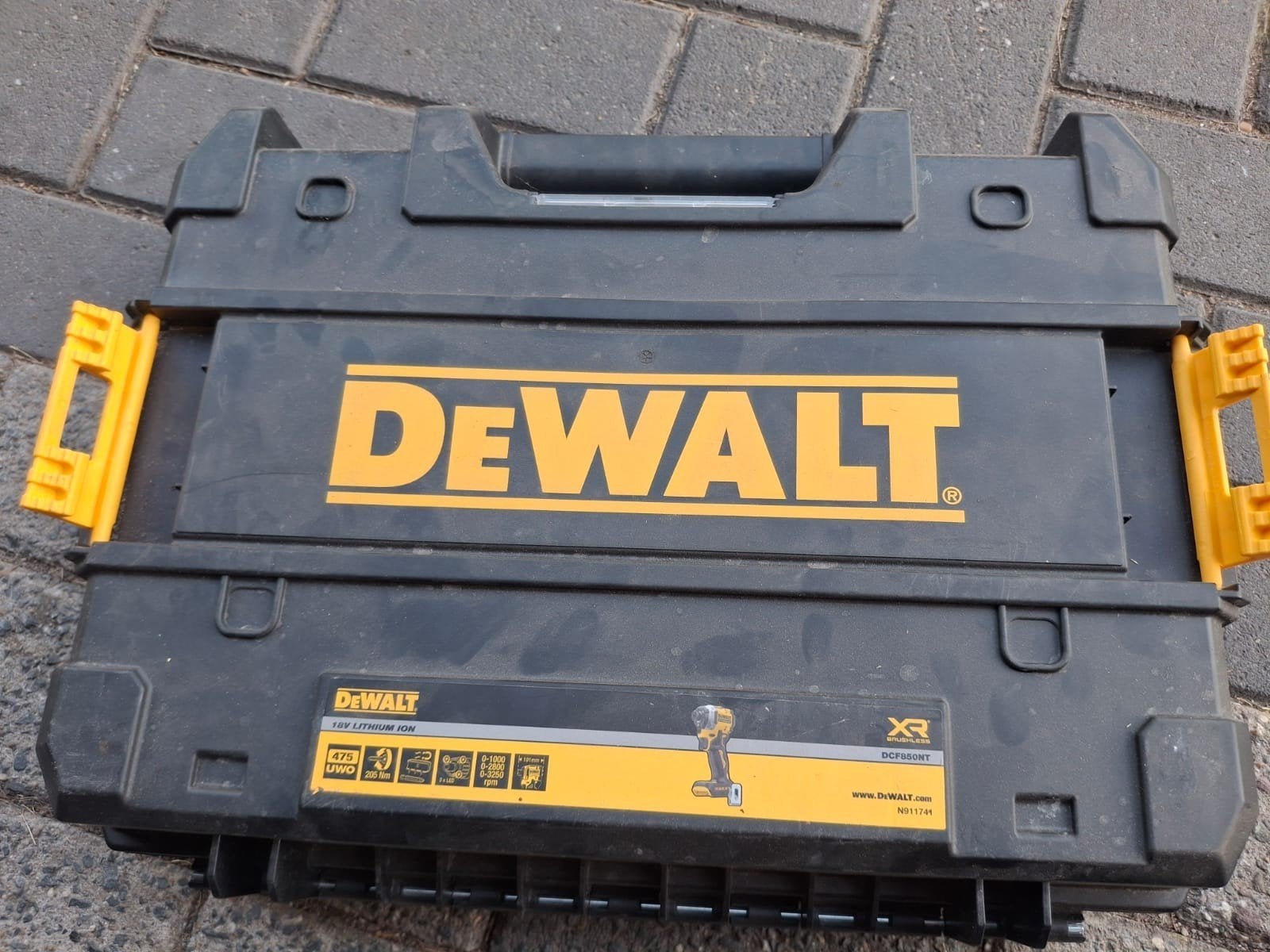 DeWalt TSTAK gereedschapskoffer - Leeg, zo goed als nieuw, Ophalen, Zo goed als nieuw