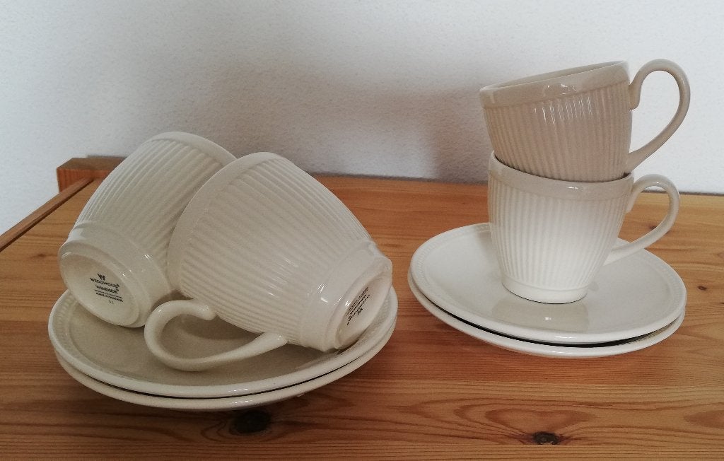 Kop en schotels van Wedgwood, Ophalen, Zo goed als nieuw, Overige stijlen, Kop(pen) en/of Schotel(s)