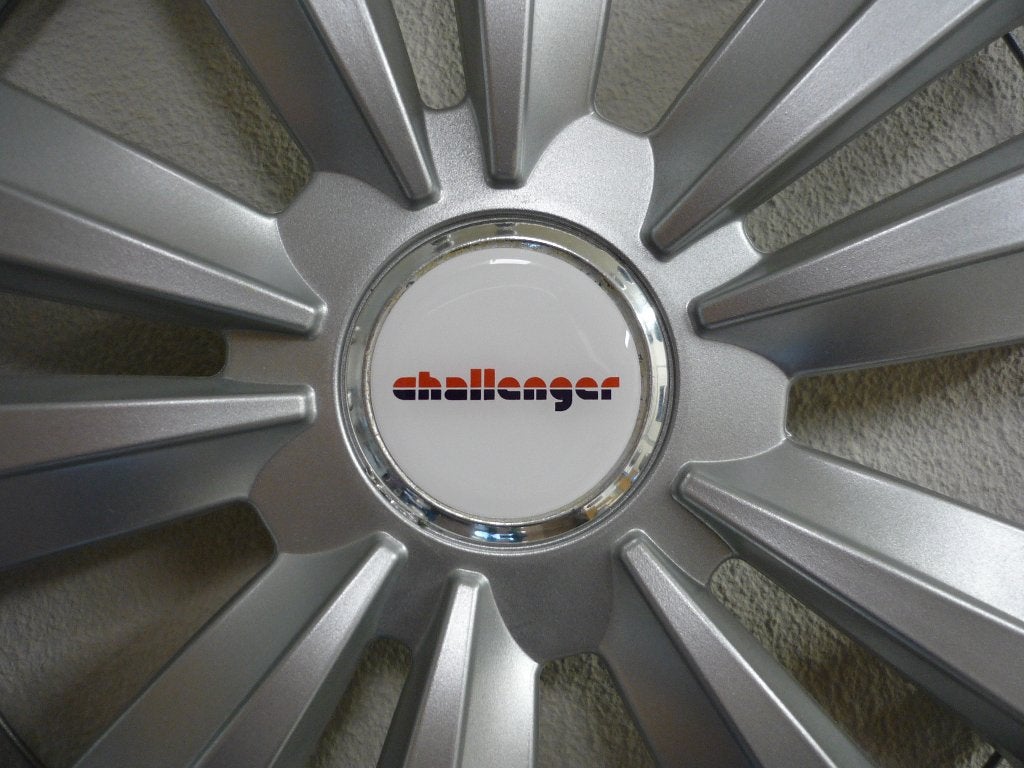 Challenger doming naafstickers caravan,camper 3D, Epoxy, Ophalen of Verzenden, Nieuw, Overige typen