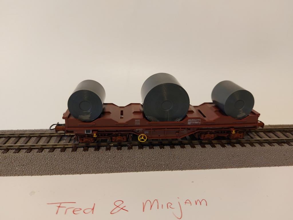 Roco coilwagen H0 AC, Ophalen of Verzenden, Wisselstroom, Wagon, Roco