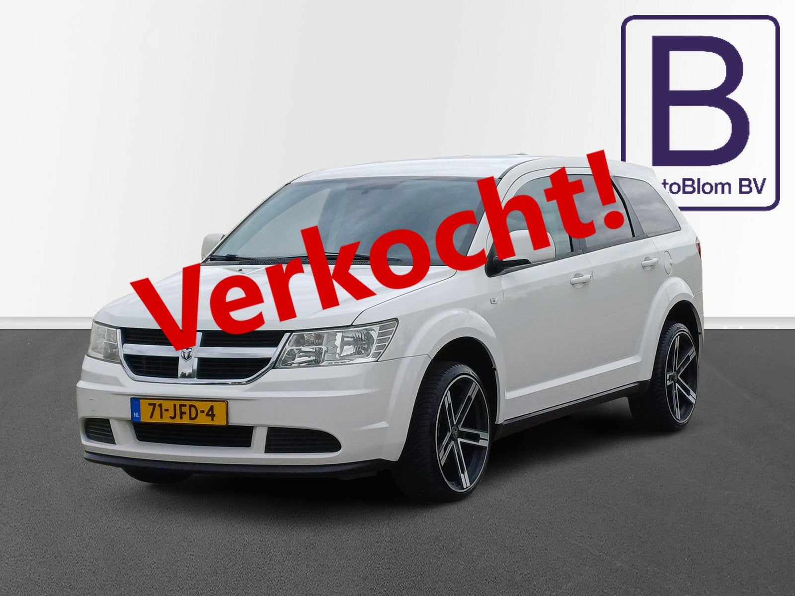 Dodge Journey 2.4 SE /Prachtige auto!/APK 25-08-2027/Origin, Auto's, Gebruikt, 4 cilinders, Wit, Bedrijf