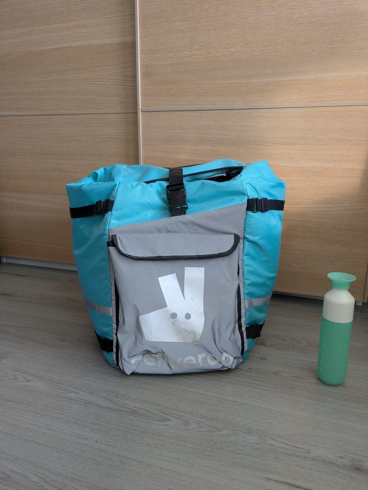Deliveroo Fietskoerier Tas, Ophalen, Gebruikt, Overige typen, Deliveroo