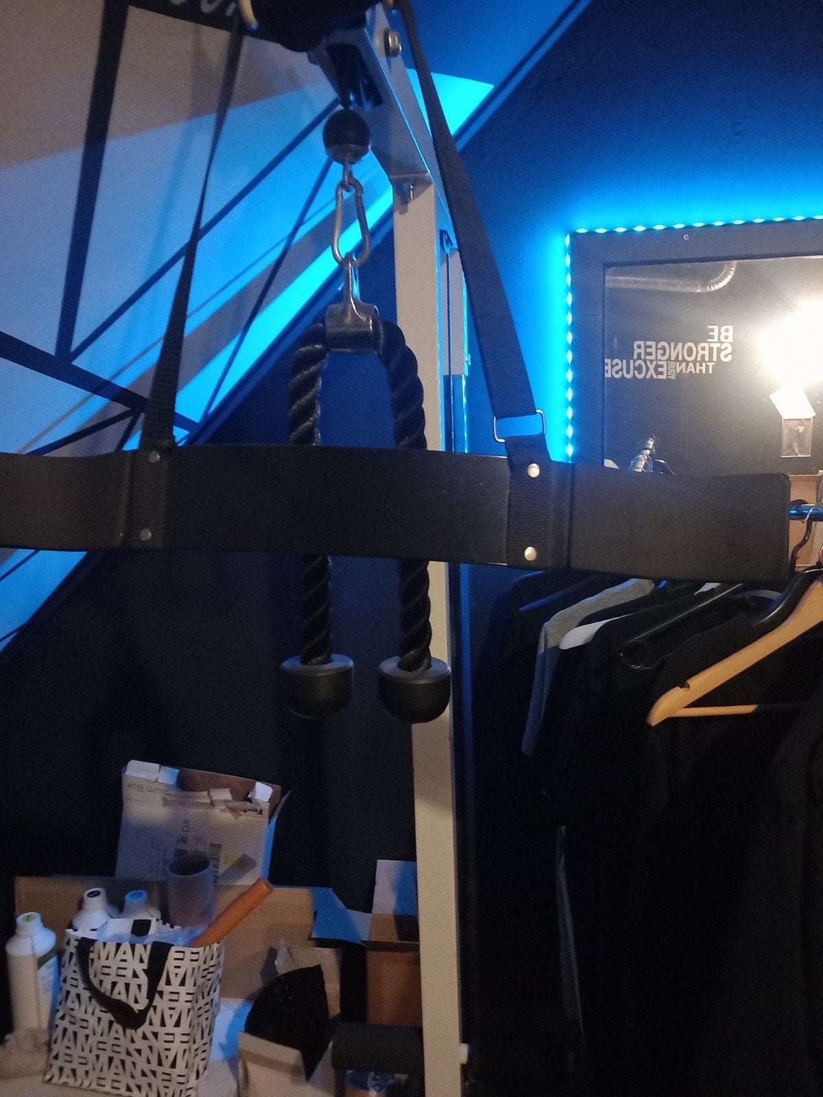 Lat Pulley Station Wit - Zo goed als nieuw, Sport en Fitness, Fitnessapparatuur, Ophalen of Verzenden, Zo goed als nieuw, Buik