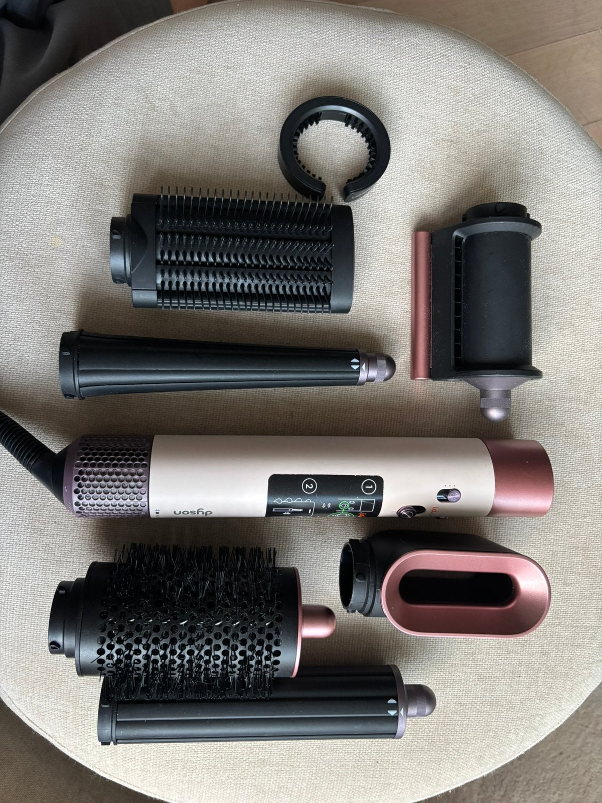 Dyson Airwrap i.d. multistyler en föhn - Straight+Wavy, Ophalen, Zo goed als nieuw, Föhn of Haardroger